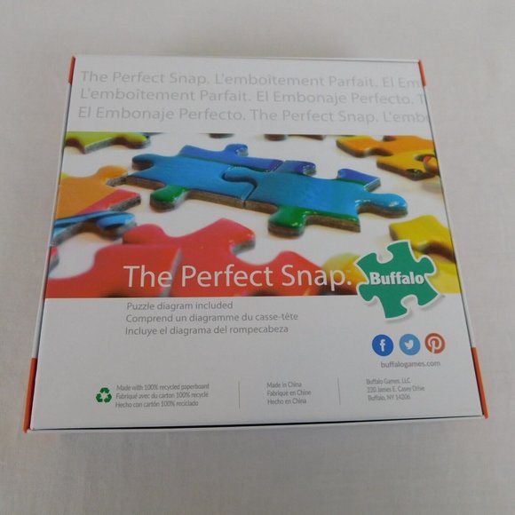 Buffalo Games Jigsaw Puzzle 300 Large Pieces Amalfi Coast Italy Complete 18"x18" - Picture 3 of 7